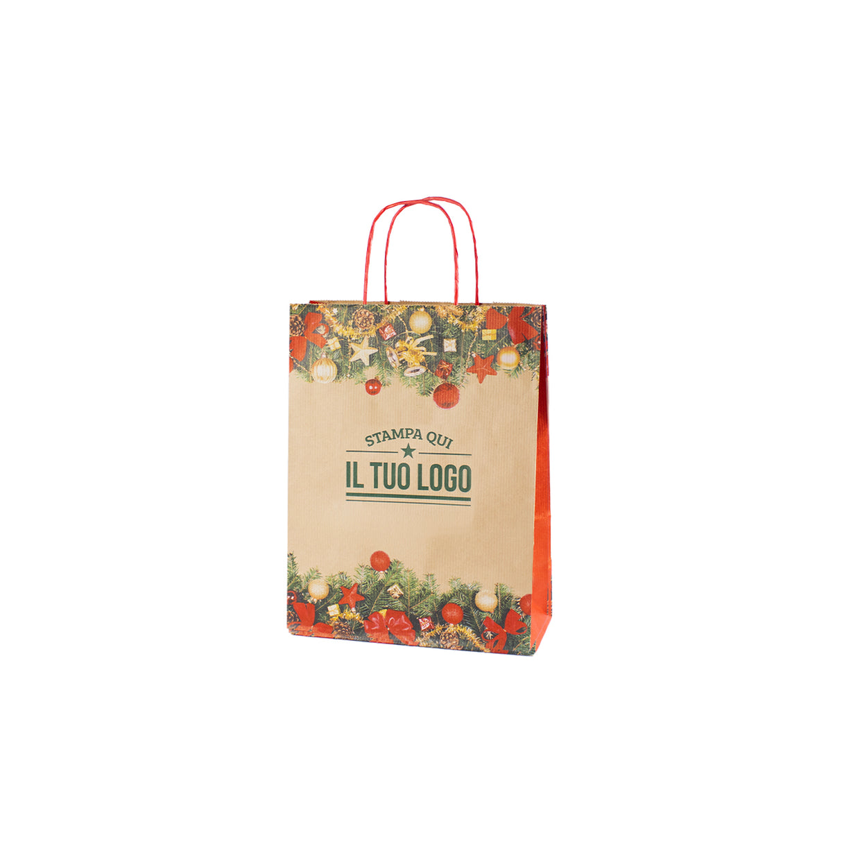 Shopper Carta Natale Personalizzabile