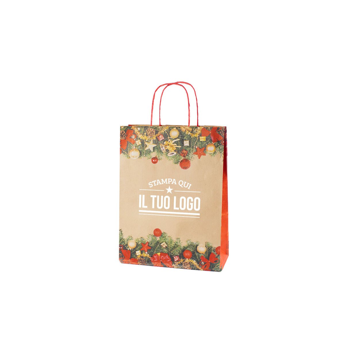 Shopper Carta Natale Personalizzabile