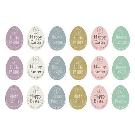 Etichette Easter