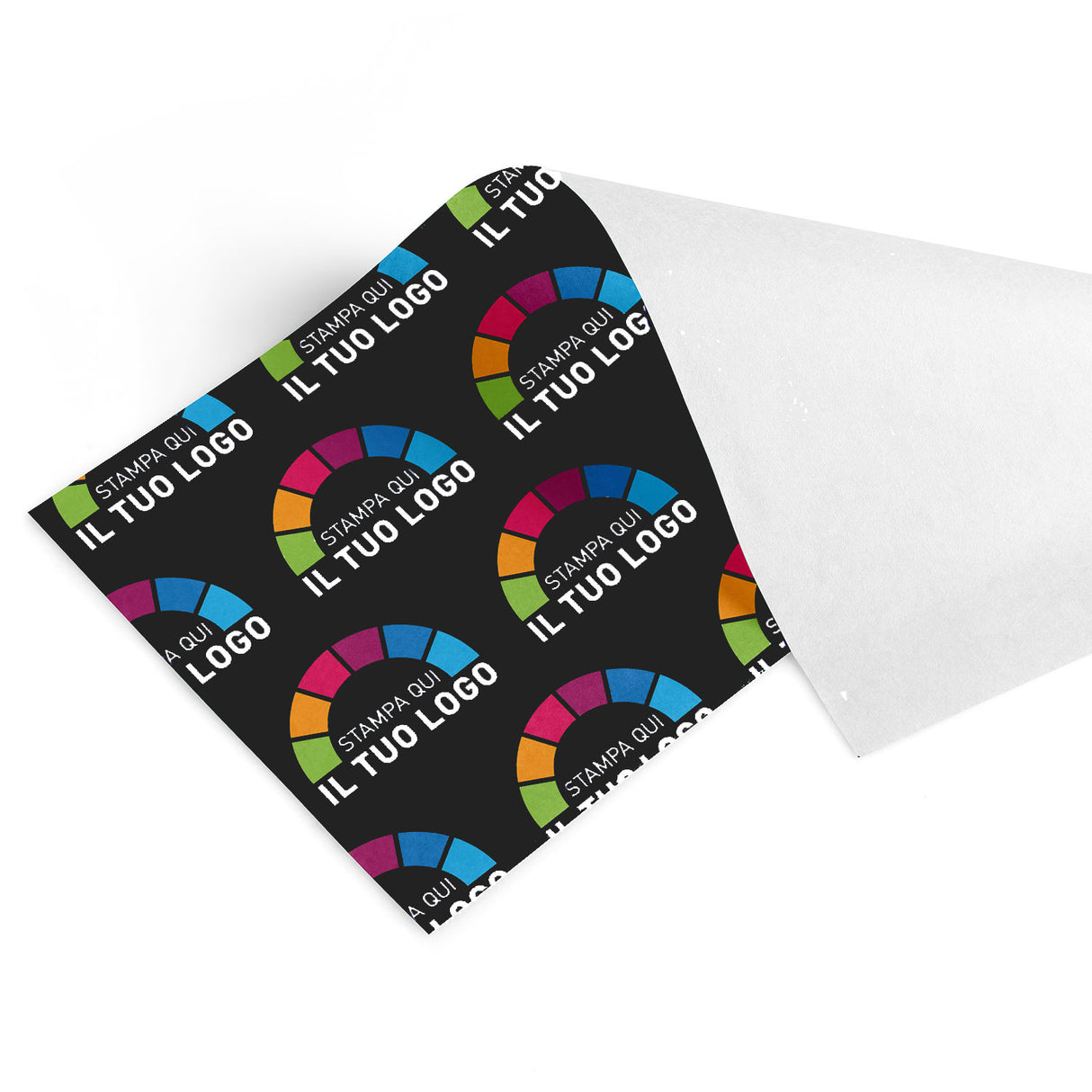 Carta Regalo Colorata in Fogli Personalizzata a Colori