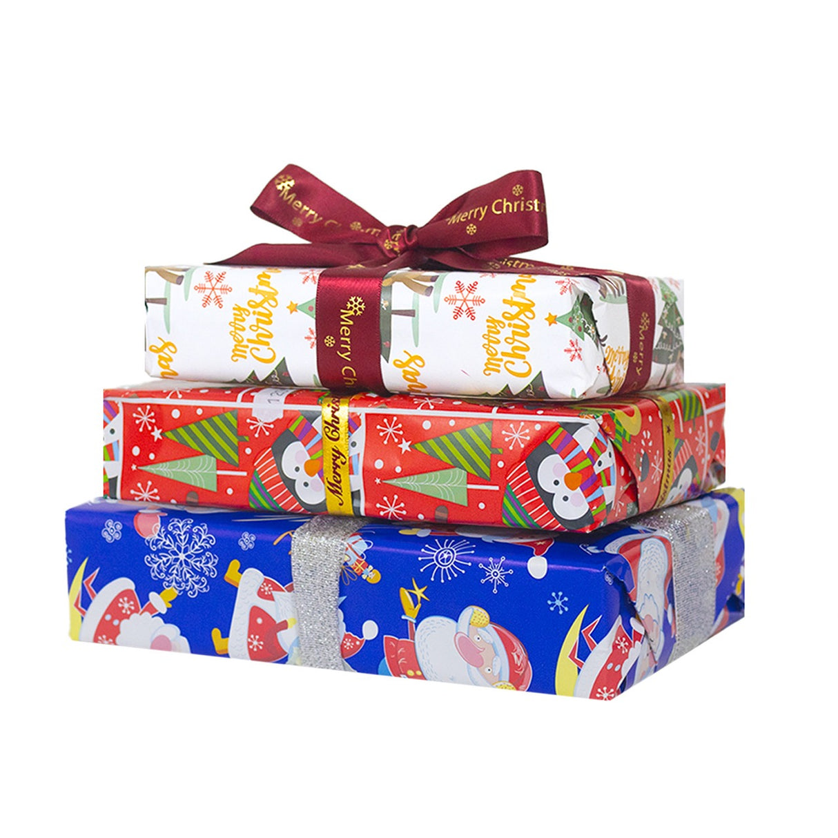 Carta Natalizia in Fogli Mix cm 100x70