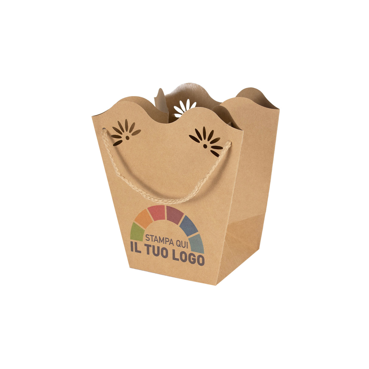 Shopper per Piante 210gr Personalizzaile con interno PE