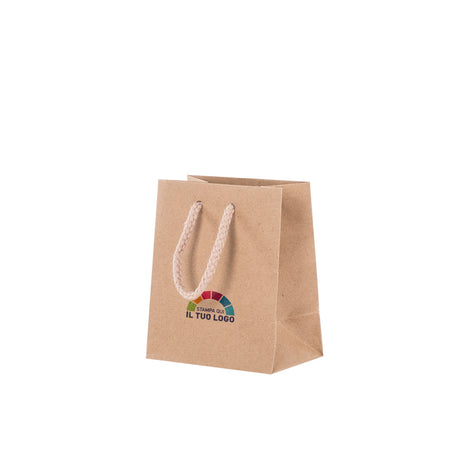 Shopper Kraft Lusso Personalizzata a Colori
