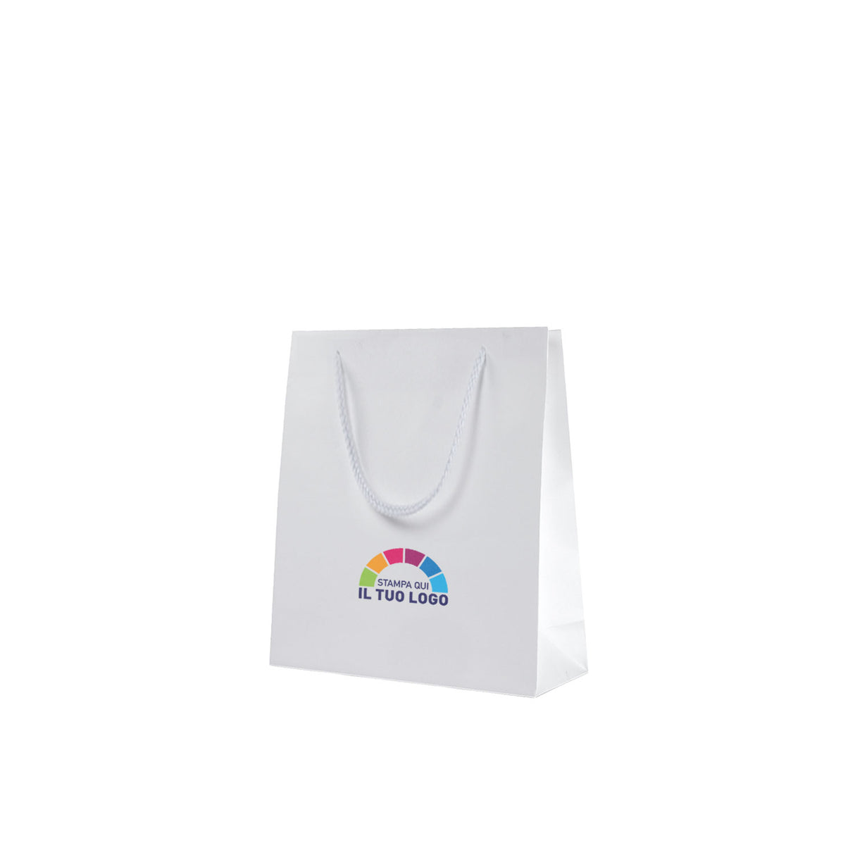 Shopper Kraft Lusso Personalizzata a Colori
