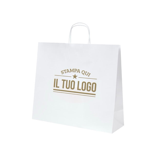 Shopper Royal Nebbia Personalizzabile con Cordino Cotone rigido
