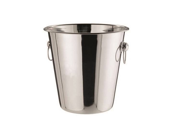 Secchiello portaghiaccio in acciaio