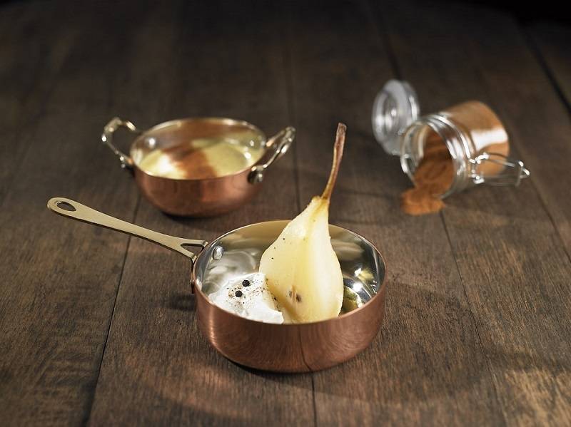 Padellina Acciaio color Rame