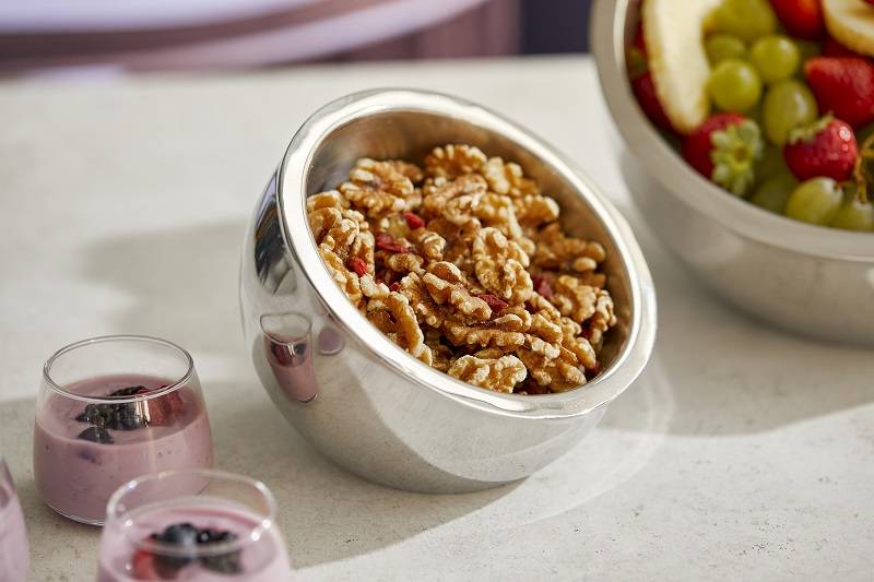 Ciotola Inclinata Acciaio