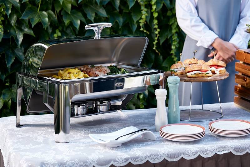 Scaldavivande Jupiter in acciaio inox