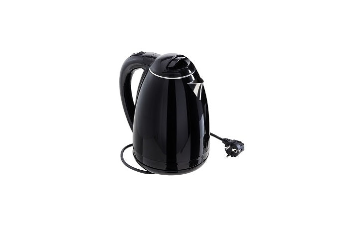 Bollitore Elettrico Royal Catering 1,2 Litri 1800W, Per Hotel E Uffici - Senza Cavo, Acciaio Inox, Spegnimento Automatico