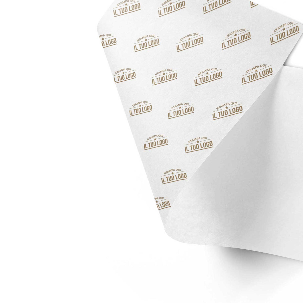 Carta Regalo Monolucida Bianca Personalizzata 1-2 Colori