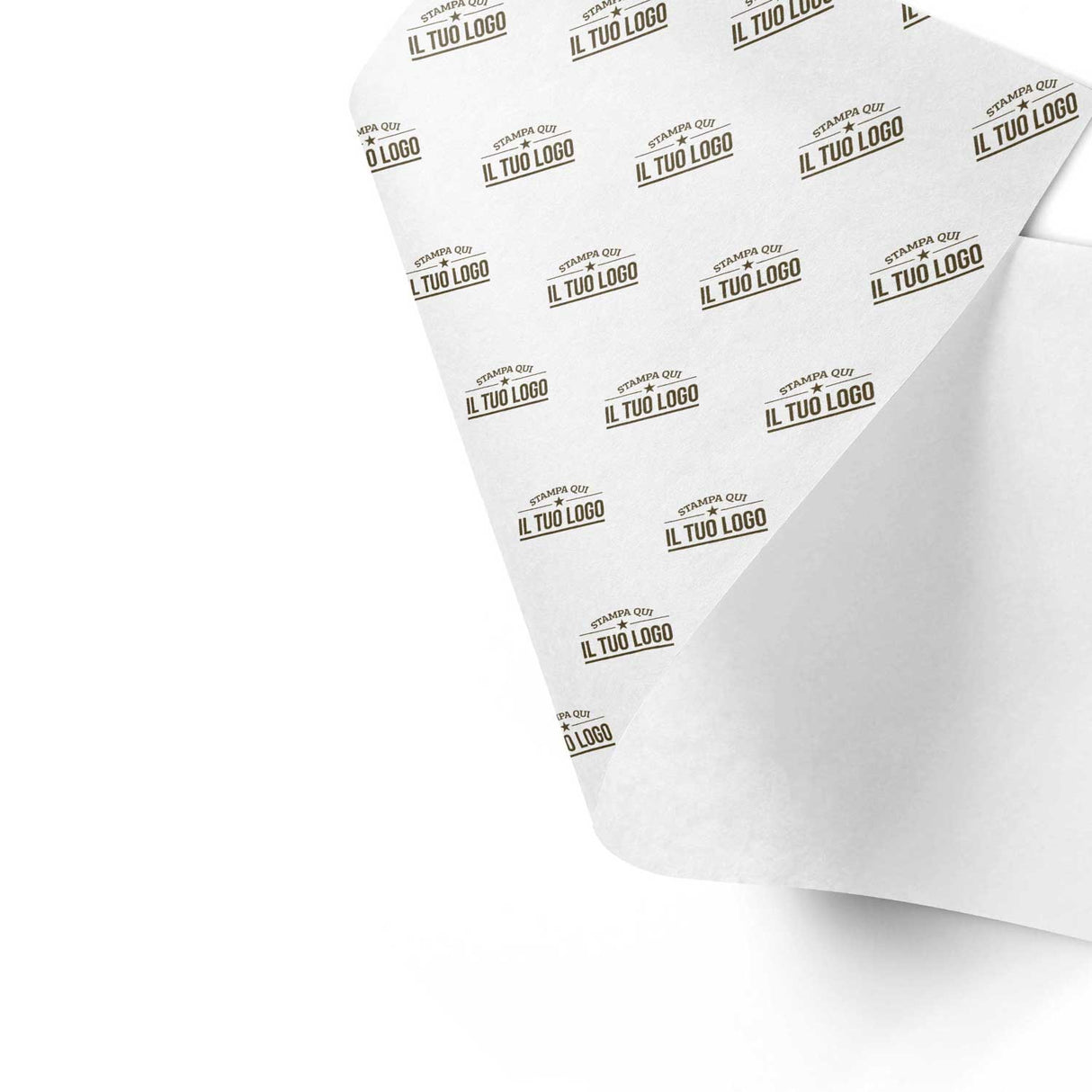 Carta Regalo Monolucida Bianca Personalizzata 1-2 Colori