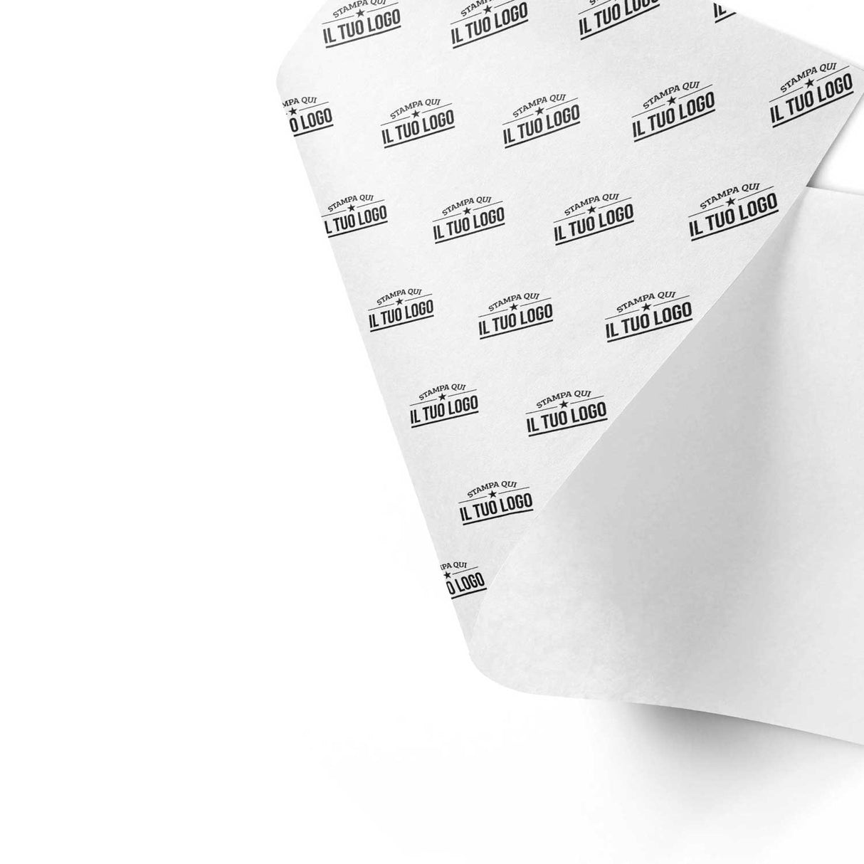 Carta Regalo Monolucida Bianca Personalizzata 1-2 Colori