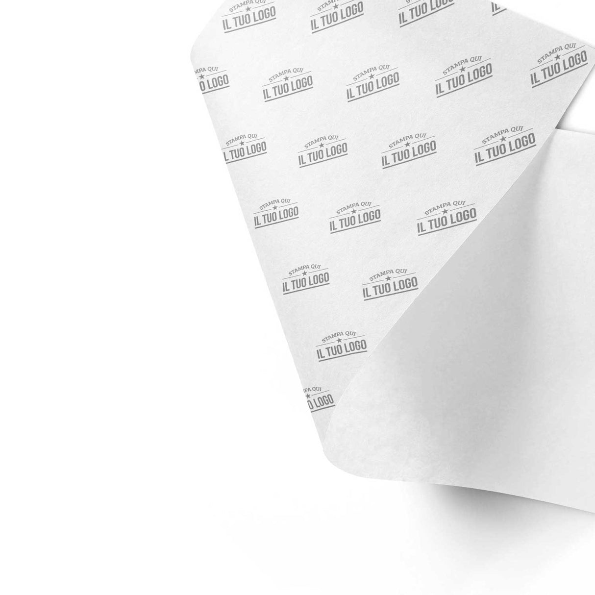 Carta Regalo Monolucida Bianca Personalizzata 1-2 Colori