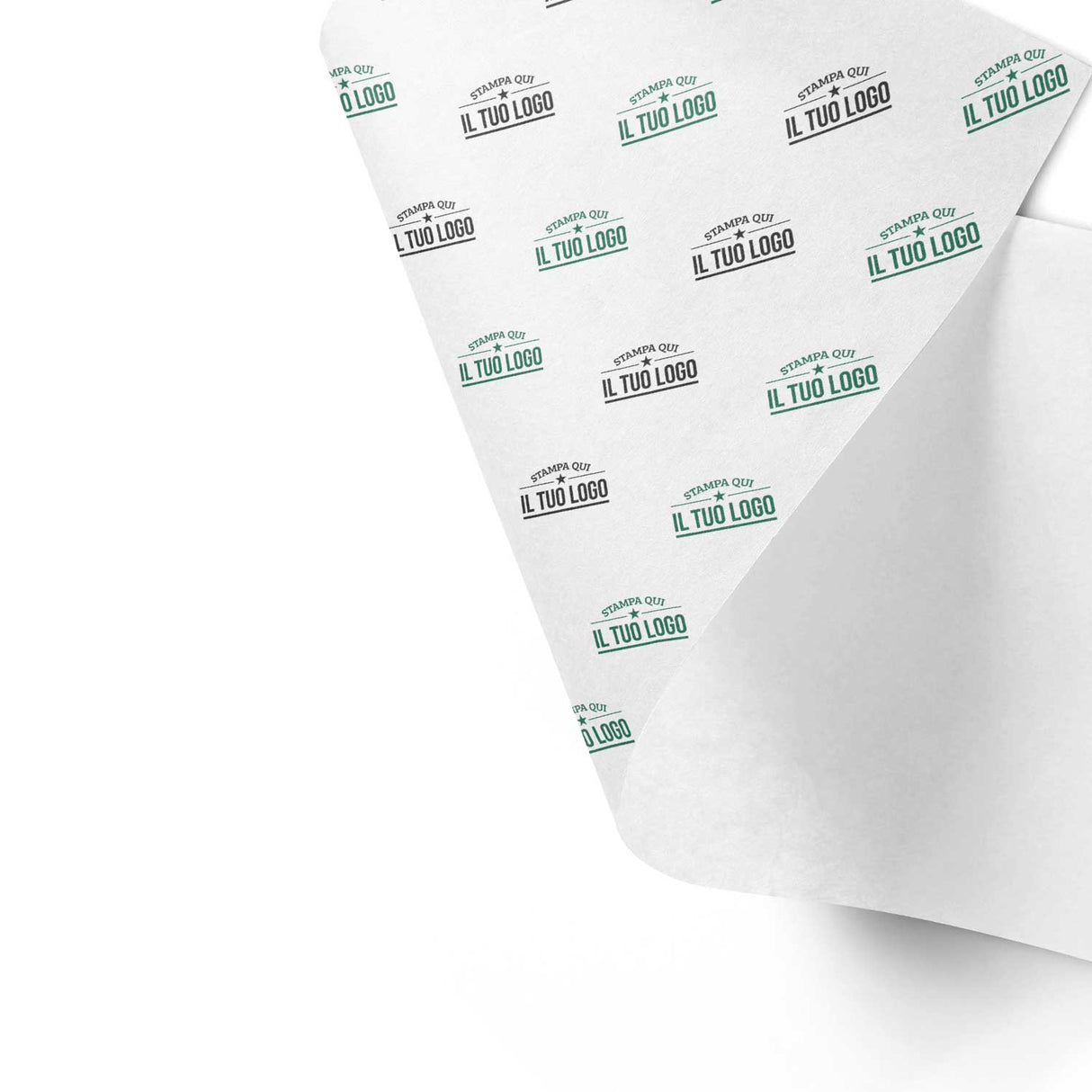 Carta Regalo Monolucida Bianca Personalizzata 1-2 Colori