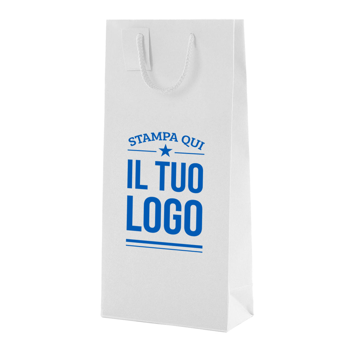 Shopper per Bottiglie Carta Lusso Personalizzabili