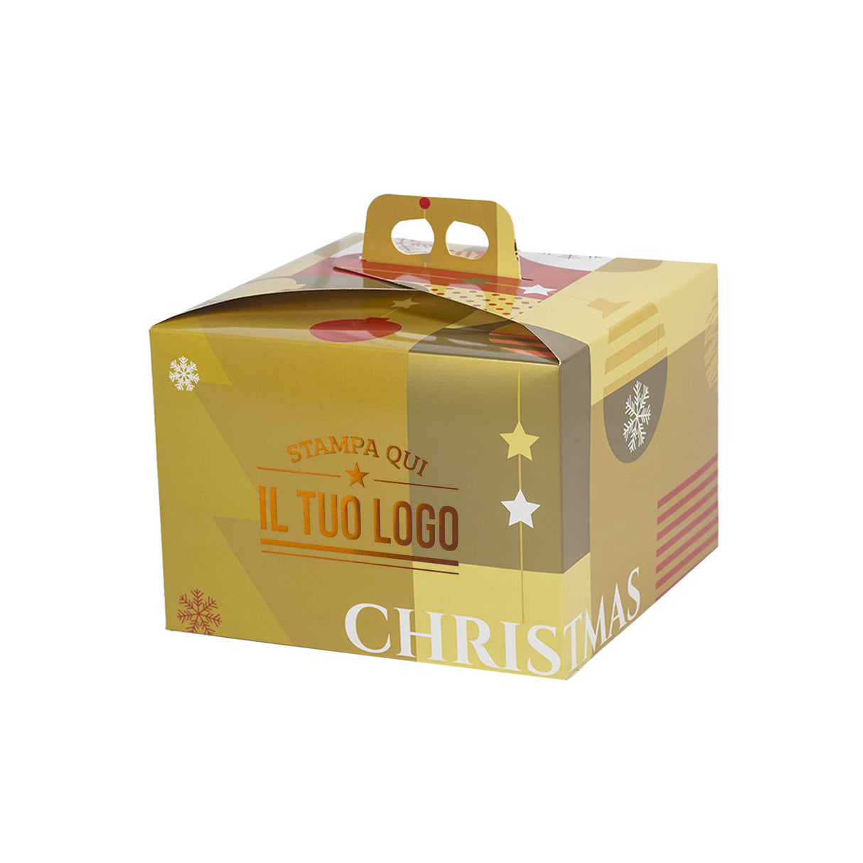 Scatole Panettone Merry Christmas Personalizzabili