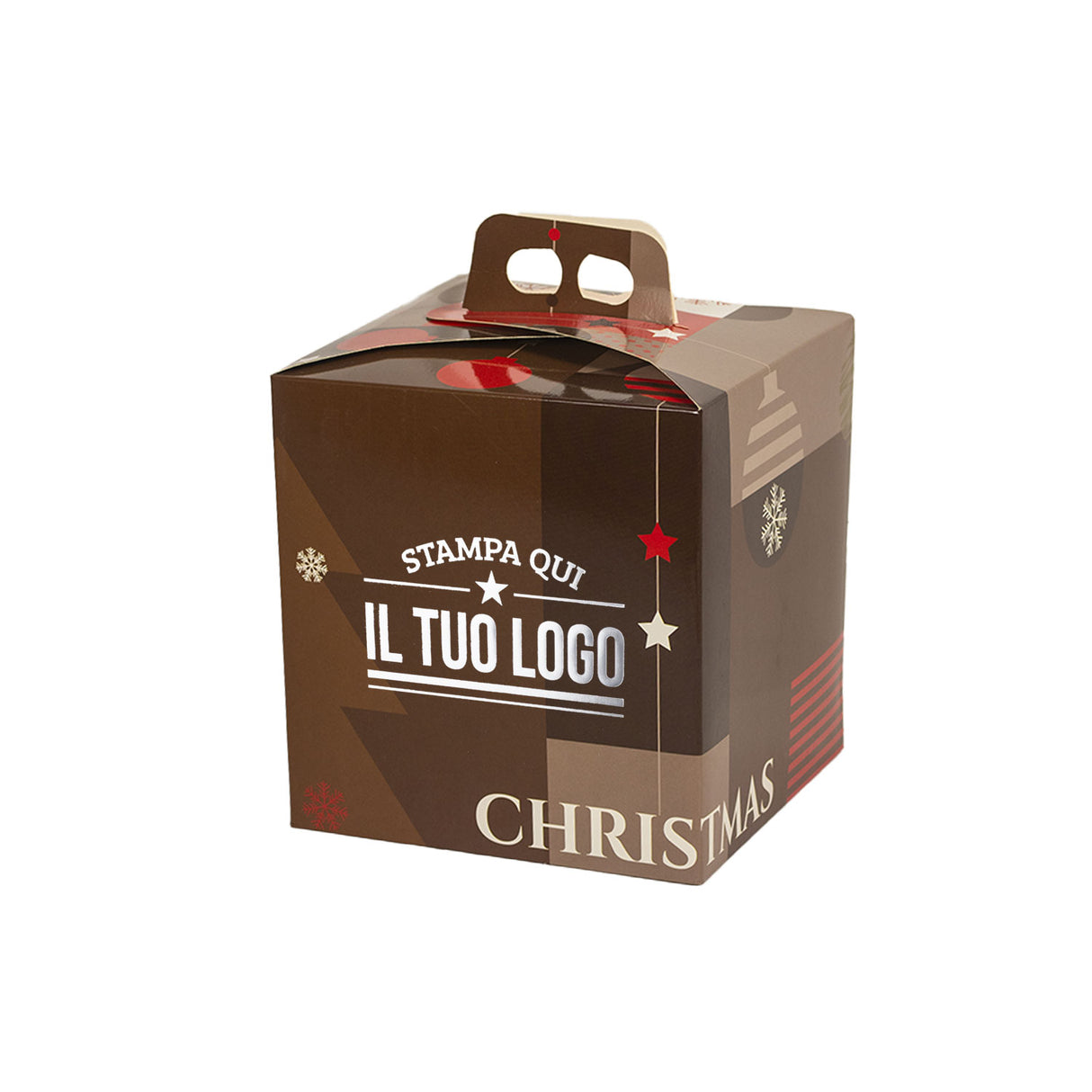 Scatole Panettone Merry Christmas Personalizzabili