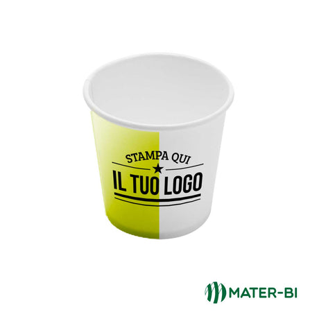 Bicchieri in MATERBI Personalizzati a Colori