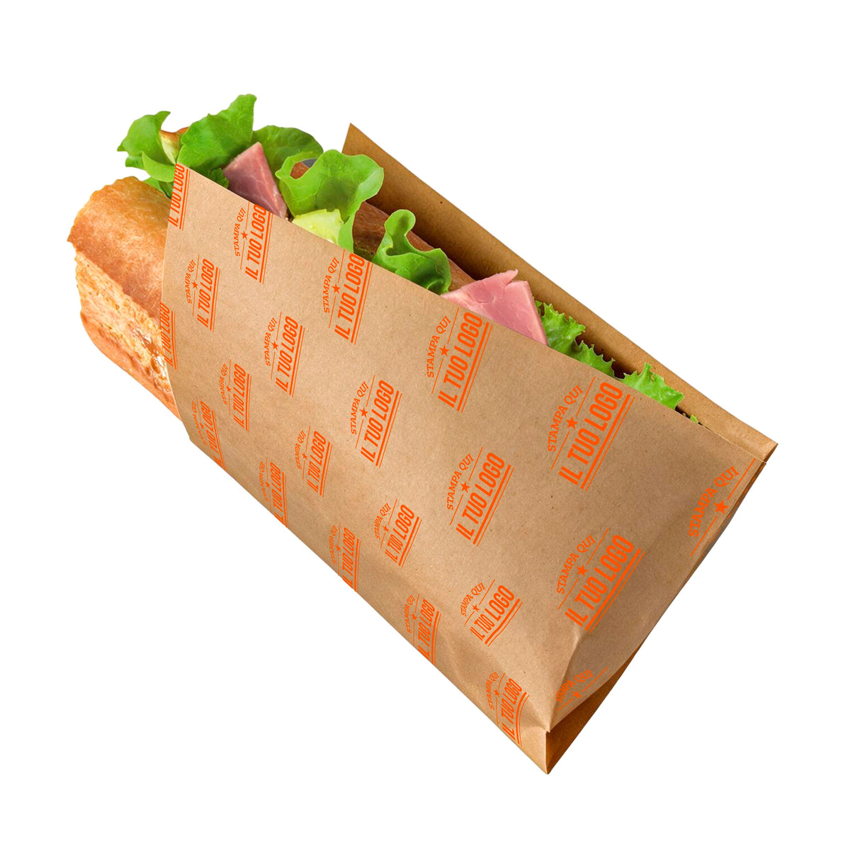 Sachet sandwich Street Food personnalisé