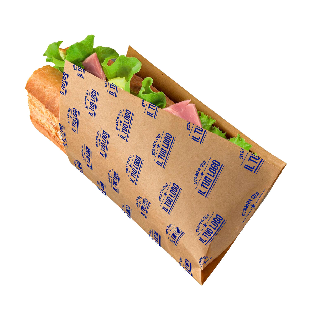 Sachet sandwich Street Food personnalisé