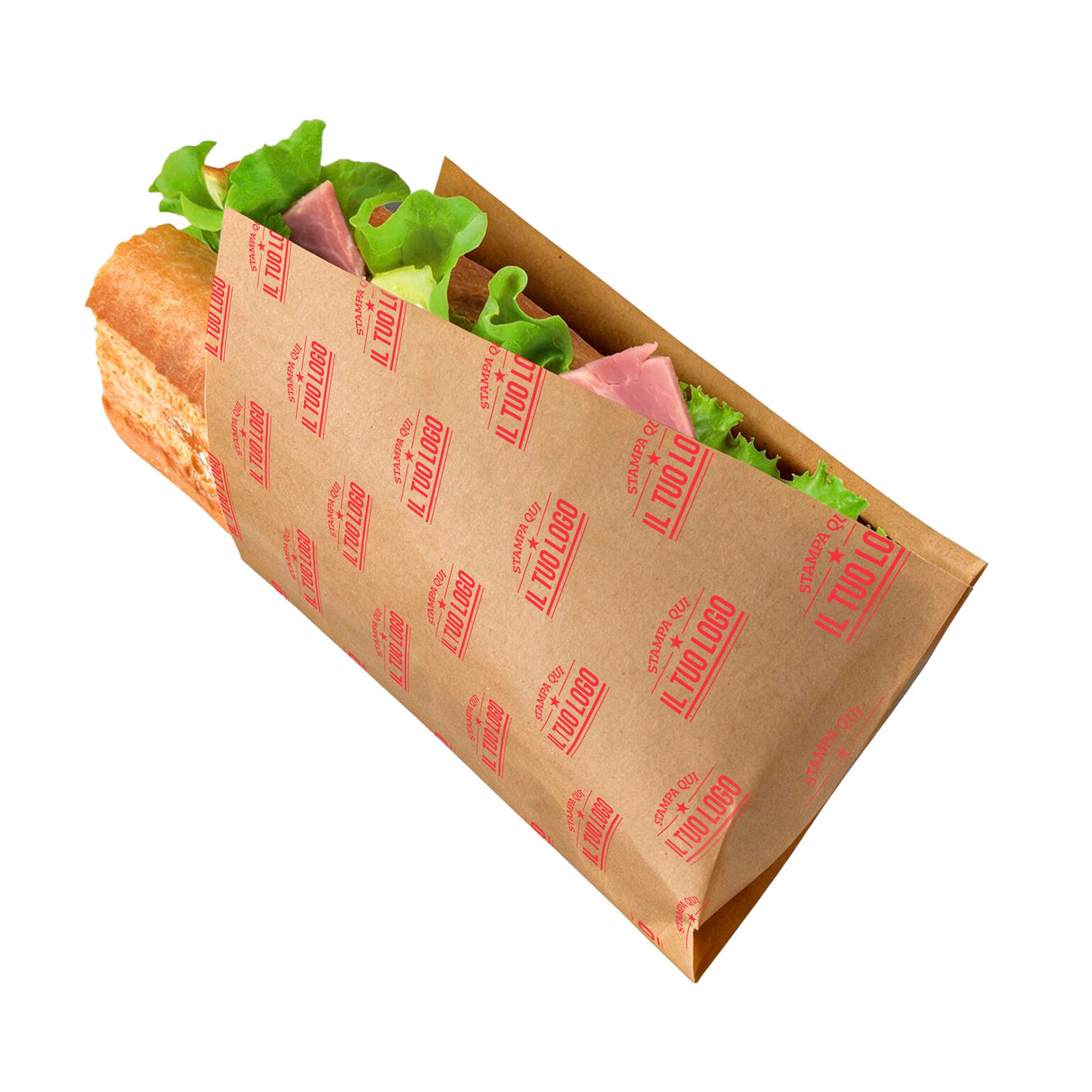 Sachet sandwich Street Food personnalisé