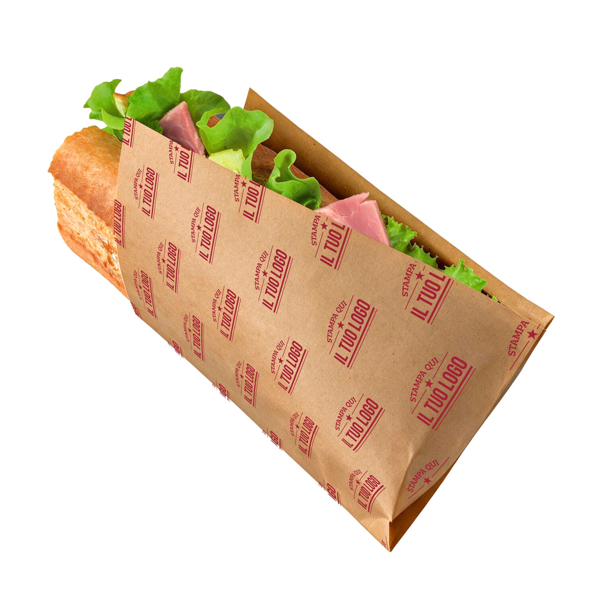 Sachet sandwich Street Food personnalisé