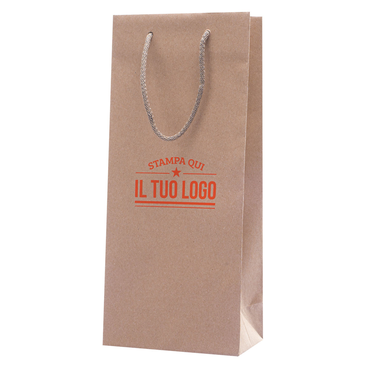 Shopper per Bottiglie Carta Personalizzate