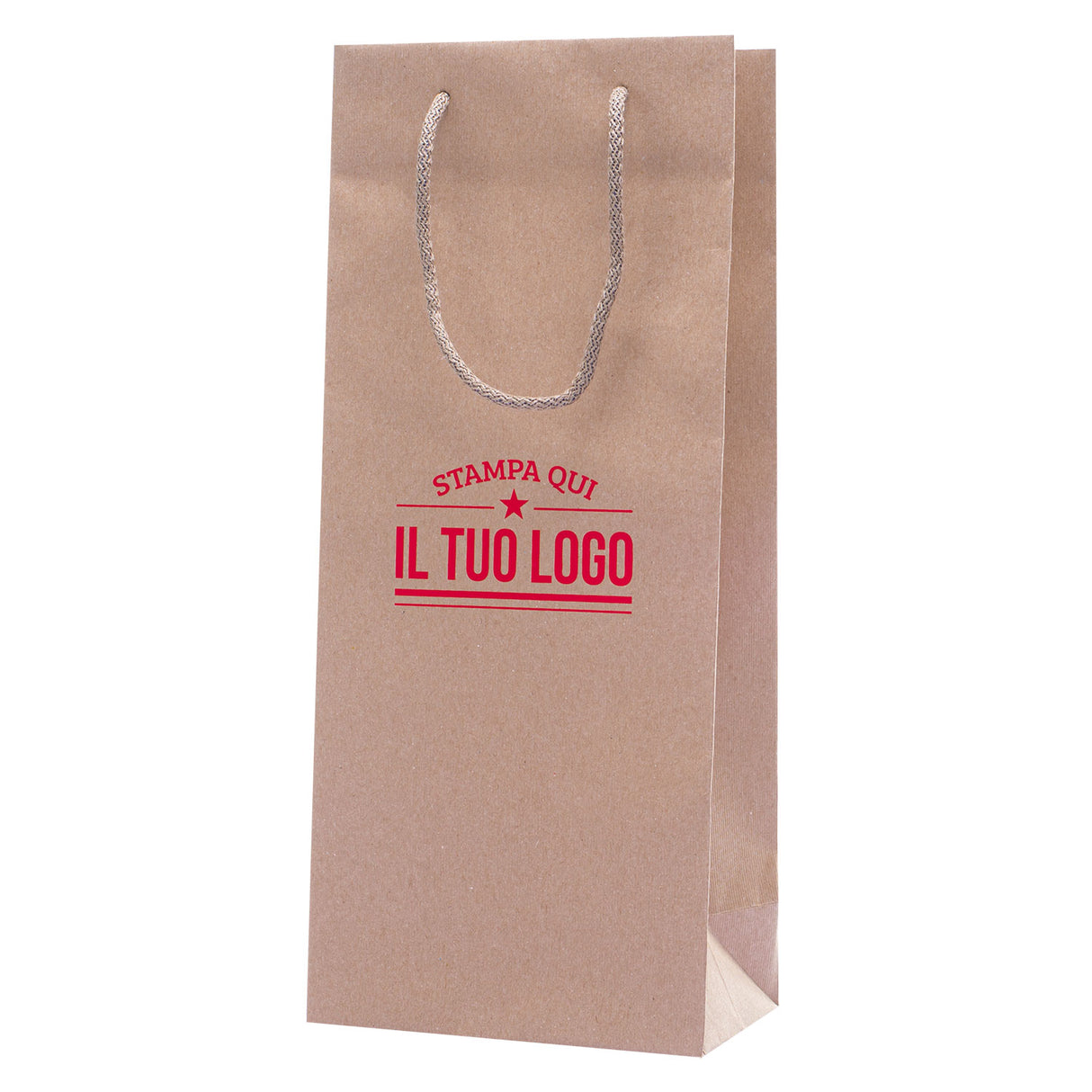 Shopper per Bottiglie Carta Personalizzate