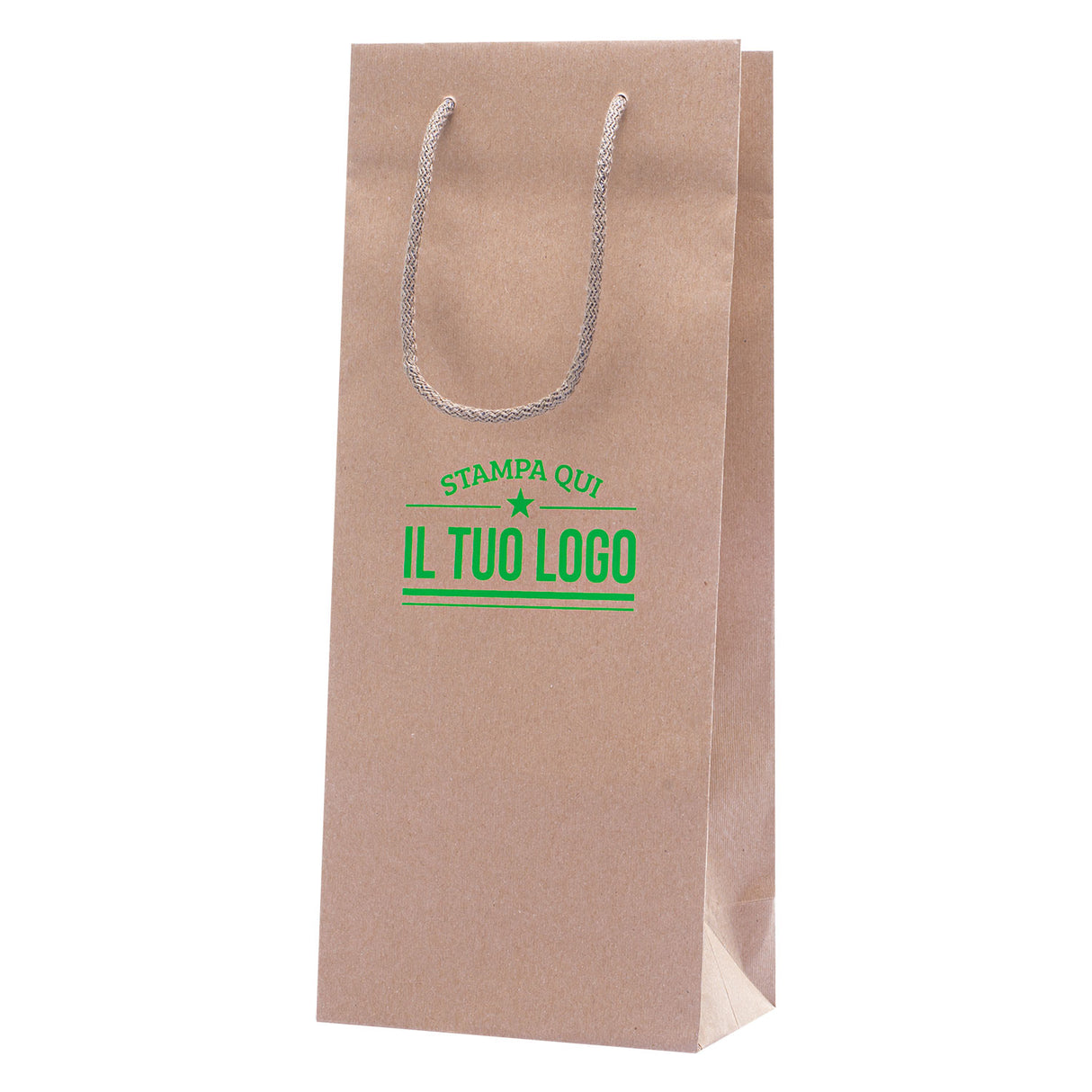 Shopper per Bottiglie Carta Personalizzate