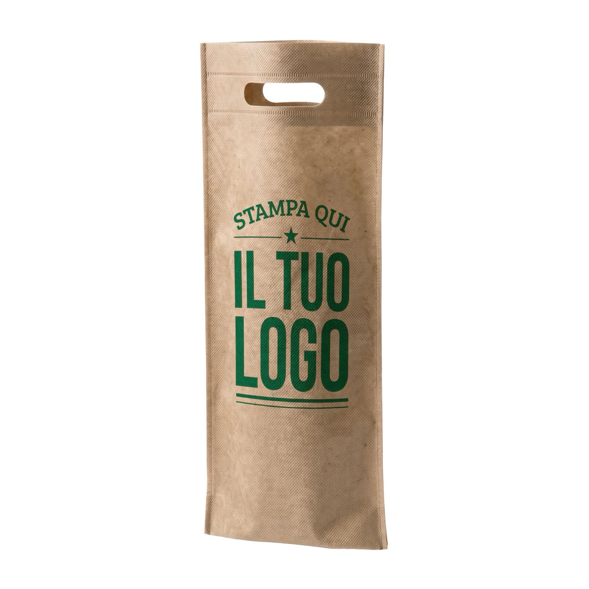 Portabottiglia TNT a fagiolo Personalizzabile
