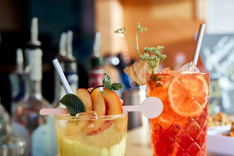 Palettina mixer in legno di