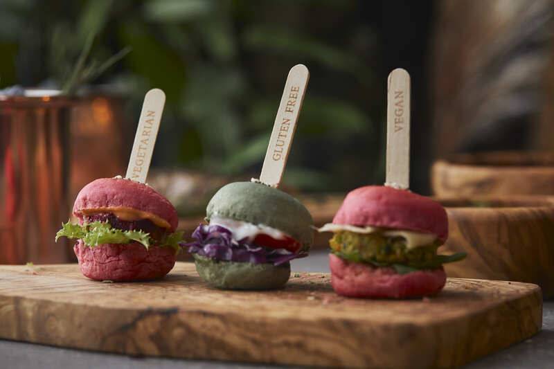 Marcatore VEGANO/VEGAN in legno con scritta stampata