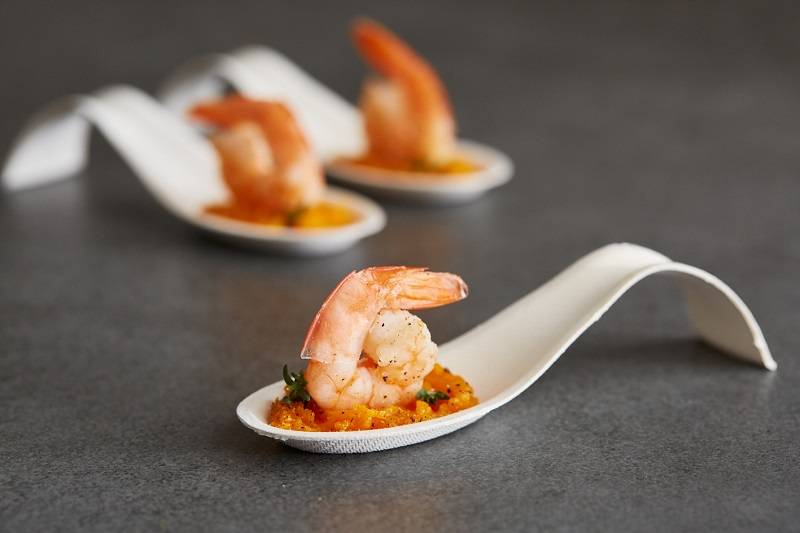 Cicchiaio Finger Food in polpa di cellulosa