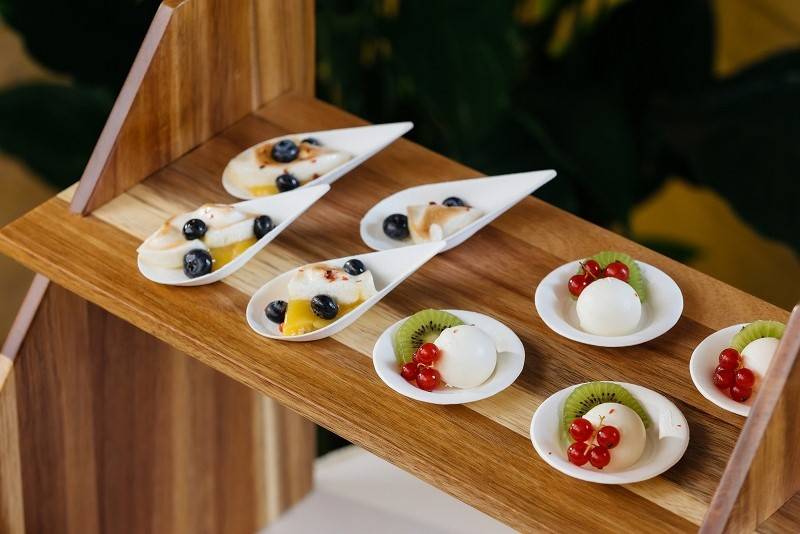 Cucchiaio Finger Food in polpa di cellulosa