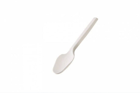 Cucchiaino bio in fibra di mais CPLA biodegradabile