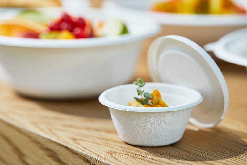 Portasalse monouso con coperchio