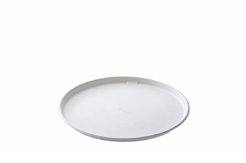 Piatto pizza bio in polpa di cellulosa compostabile