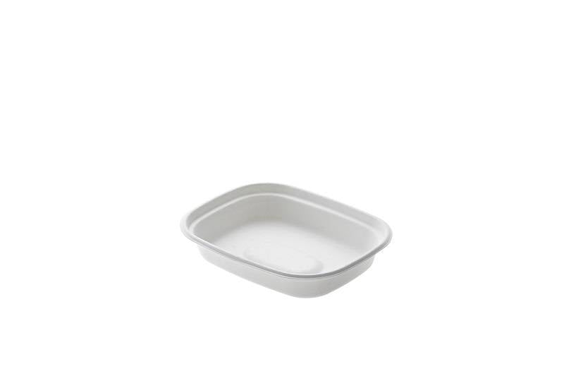 Vaschetta rettangolare in polpa di cellulosa