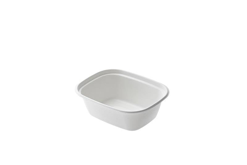 Vaschetta rettangolare in polpa di cellulosa