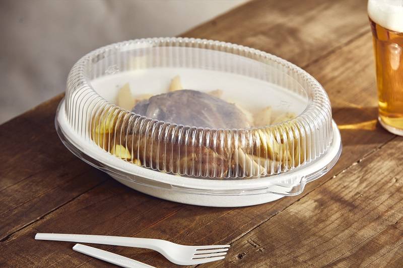 Coperchio ovale in PET per fondina