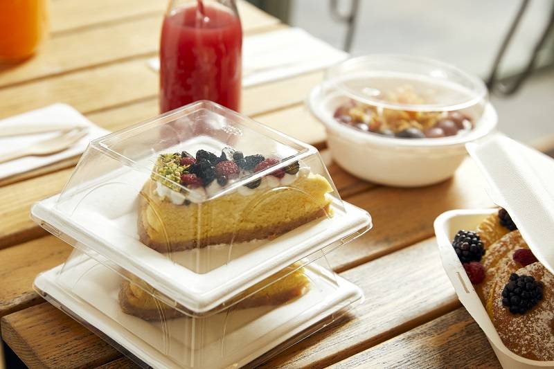 Coperchio Alto per Piatto Quadrato