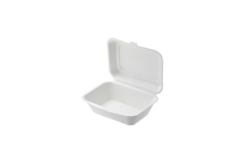 Sandwich box compostabile in polpa di cellulosa