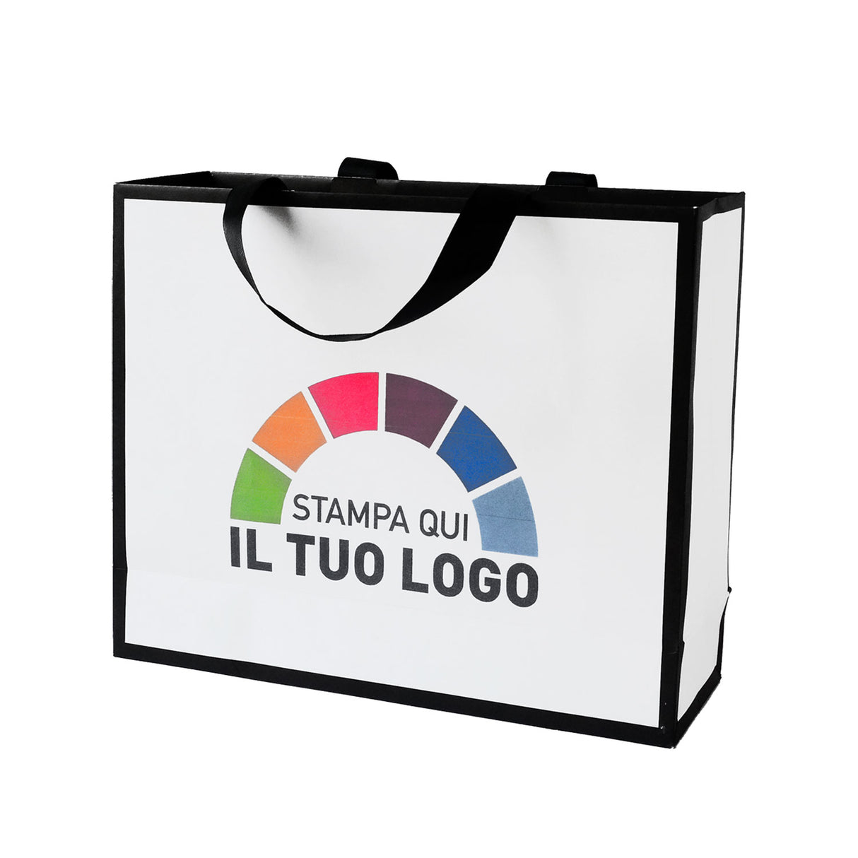 Shopper Carta Black Frame Personalizzabile