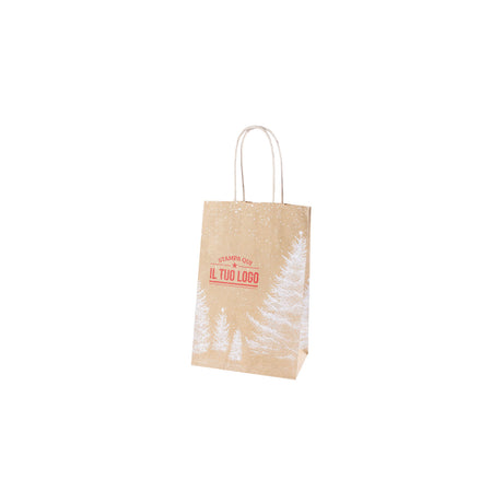 Shopper Albero Bianco Natale Personalizzate