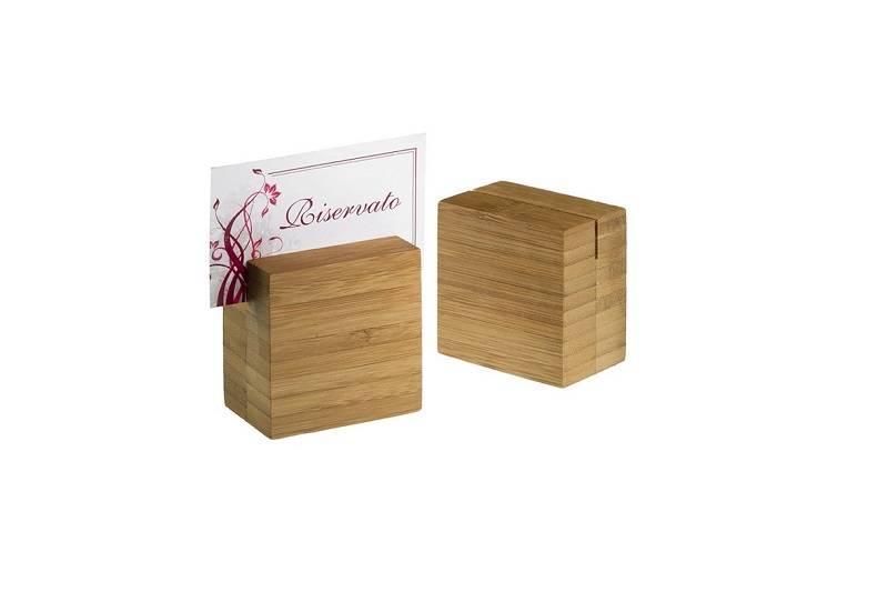 Porta numero in Bamboo