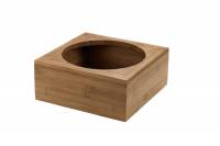 SUpporto quadrato in Bamboo