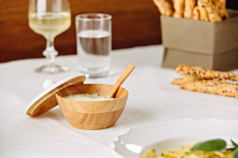 Formaggiera in Bamboo con Tappo