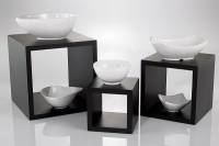 Set alzate cubo in bamboo cm 13x13x13