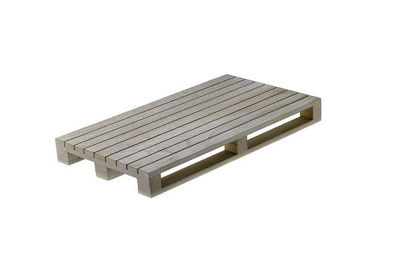 Bancalino Vassoio Decapato Bianco